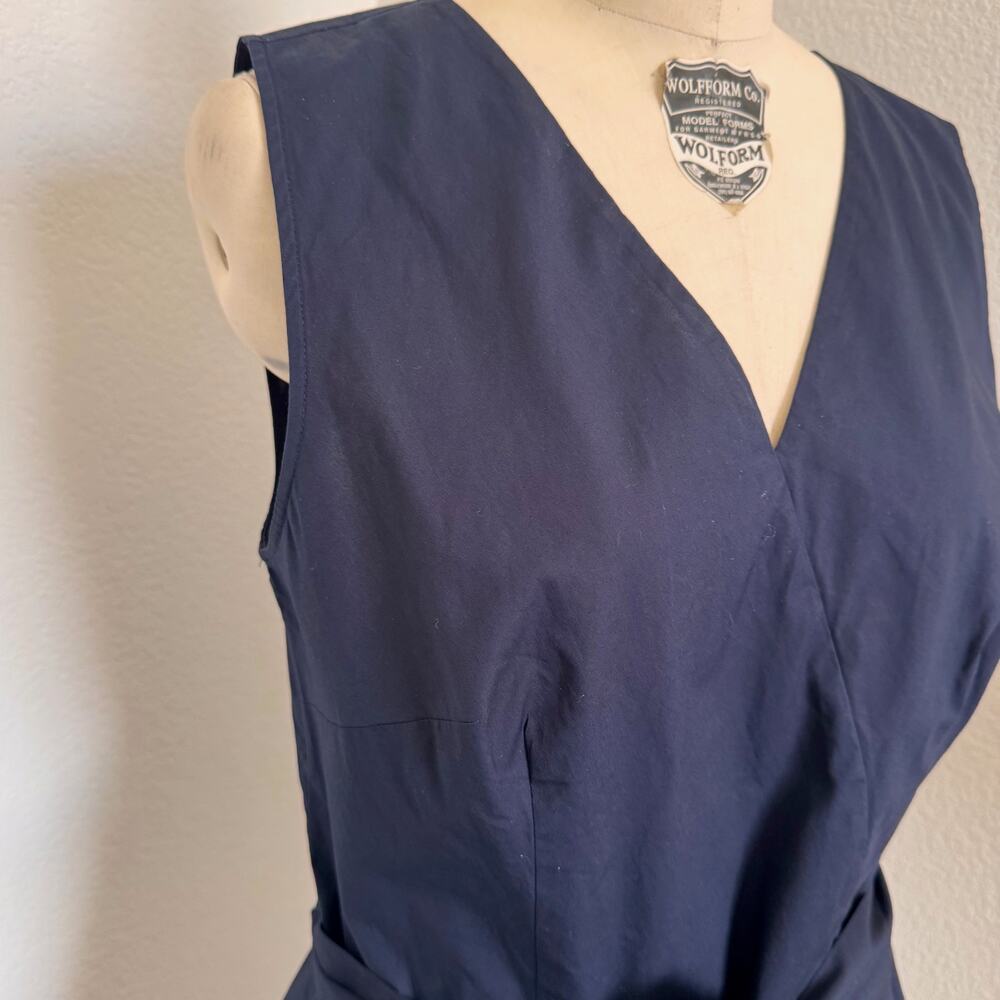 Talbots | Pre-Loved Sleeveless V-Neck & Peplum Top Size 10/M - Picture 9 of 12
